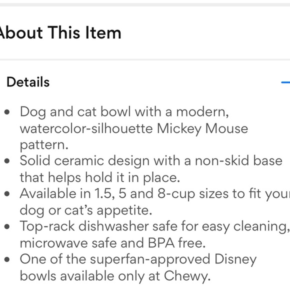 Mickey Mouse Ceramic Bowl - Picture 5 of 5